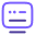 Professional streaming platform interface icon for smart TV and device control