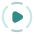 Playlist upload icon for adding streaming content and media playlists